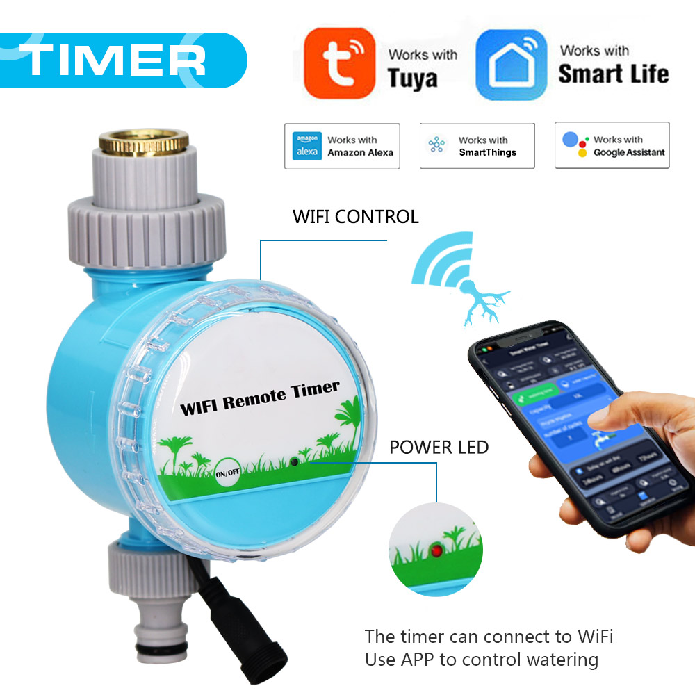 Smart Garden Water Timer - WiFi Wireless Garden Water Timer Smart