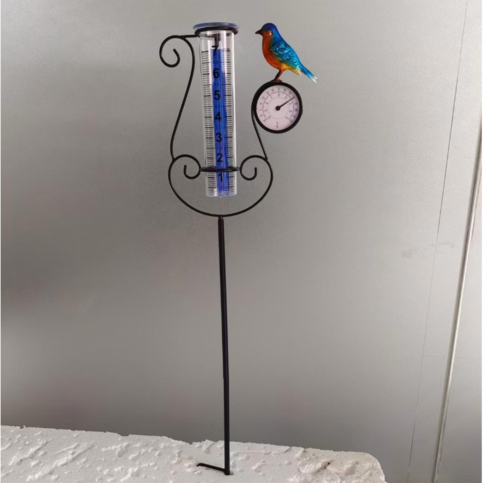 New Outdoor Garden Rain Gauge  - Garden Weather Station 评论和价格