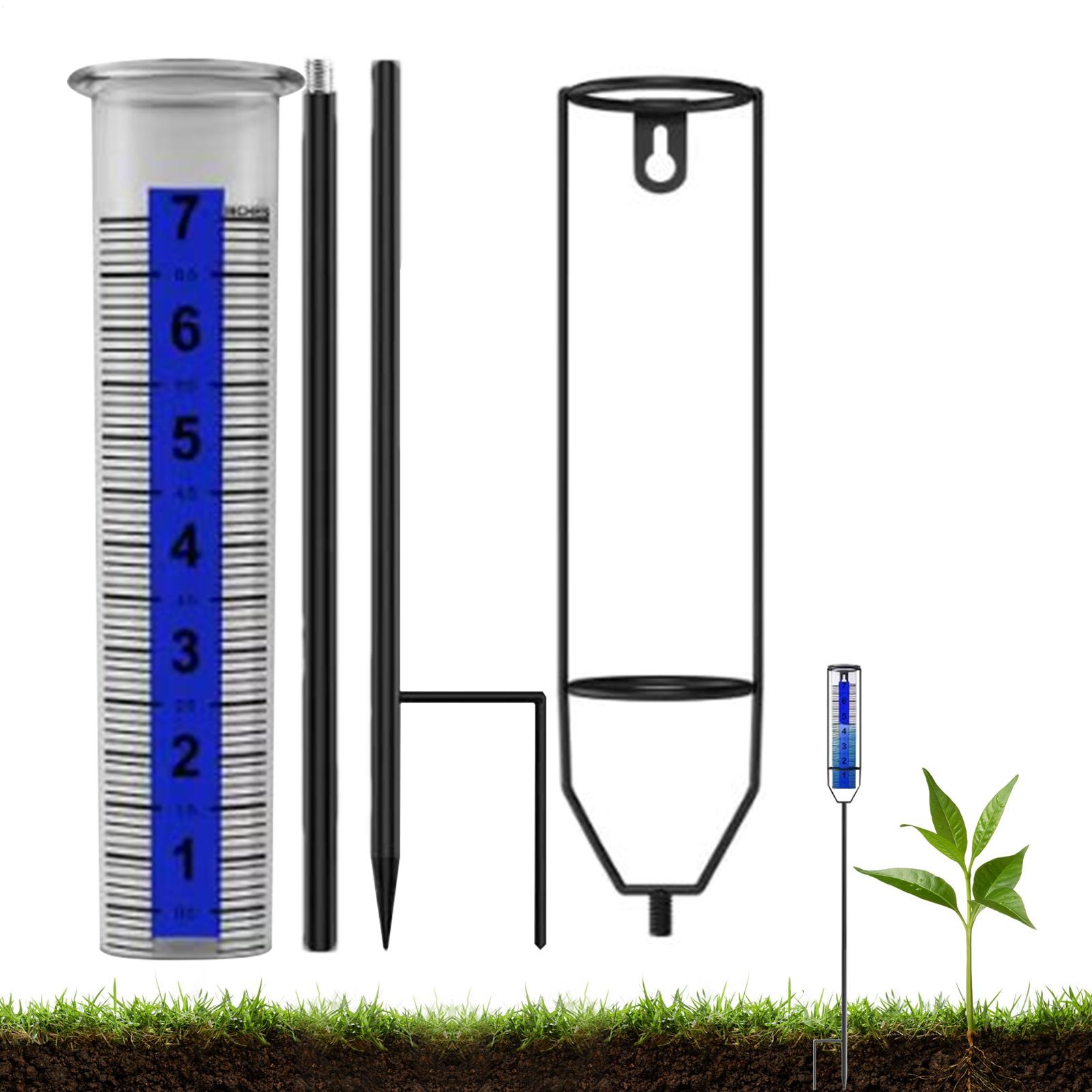 New Outdoor Garden Rain Gauge  - Garden Weather Station 评论和价格