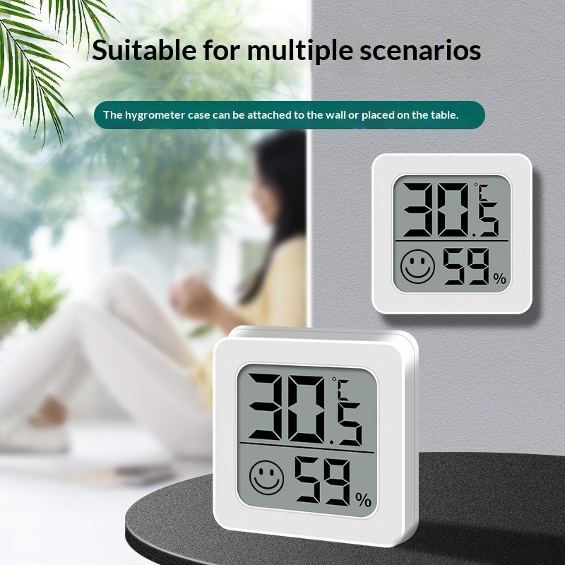1/3PCS Mini LCD Digital Thermo - Garden Weather Station 评论和价格
