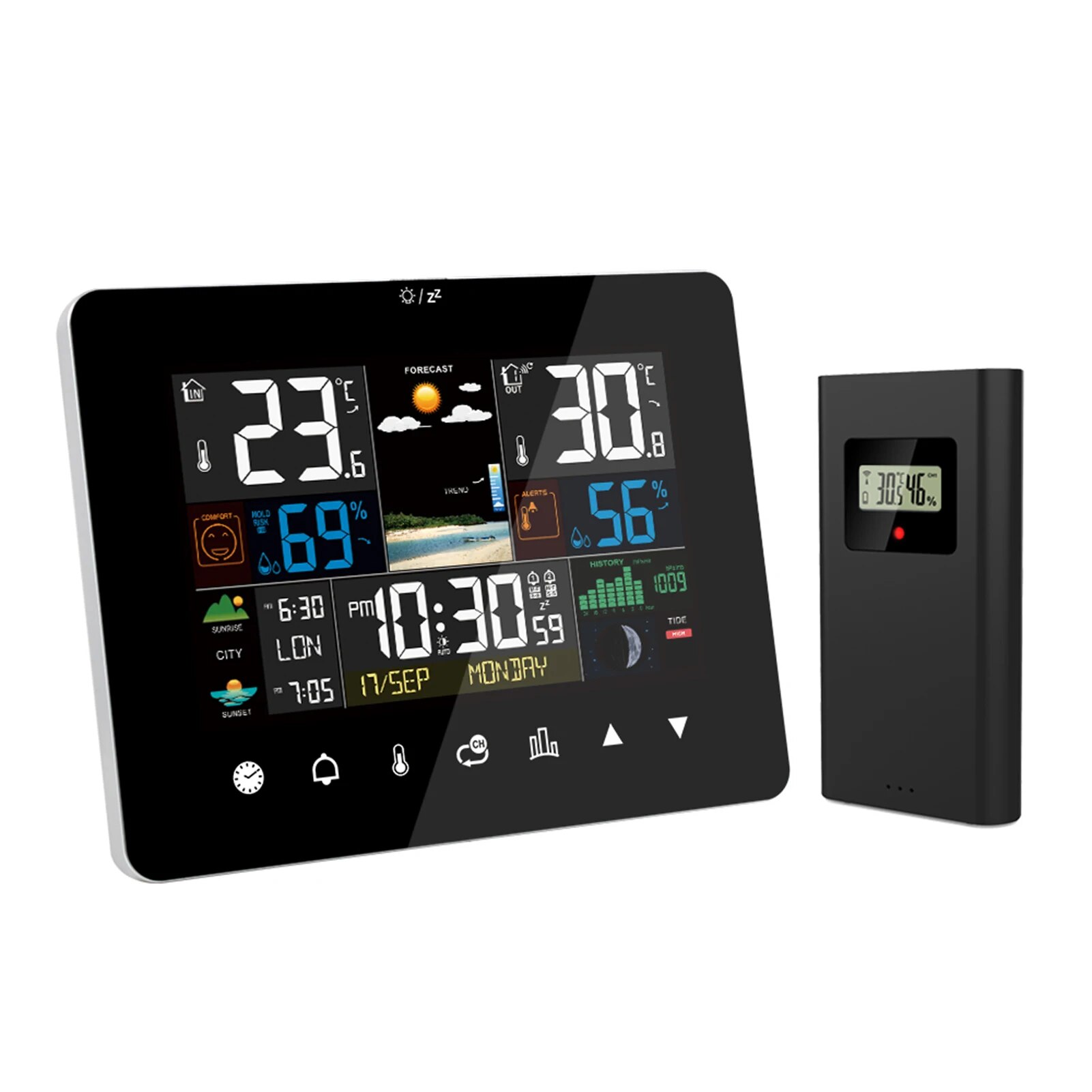 FJ3362G Weather Station Alarm  - Garden Weather Station 评论和价格