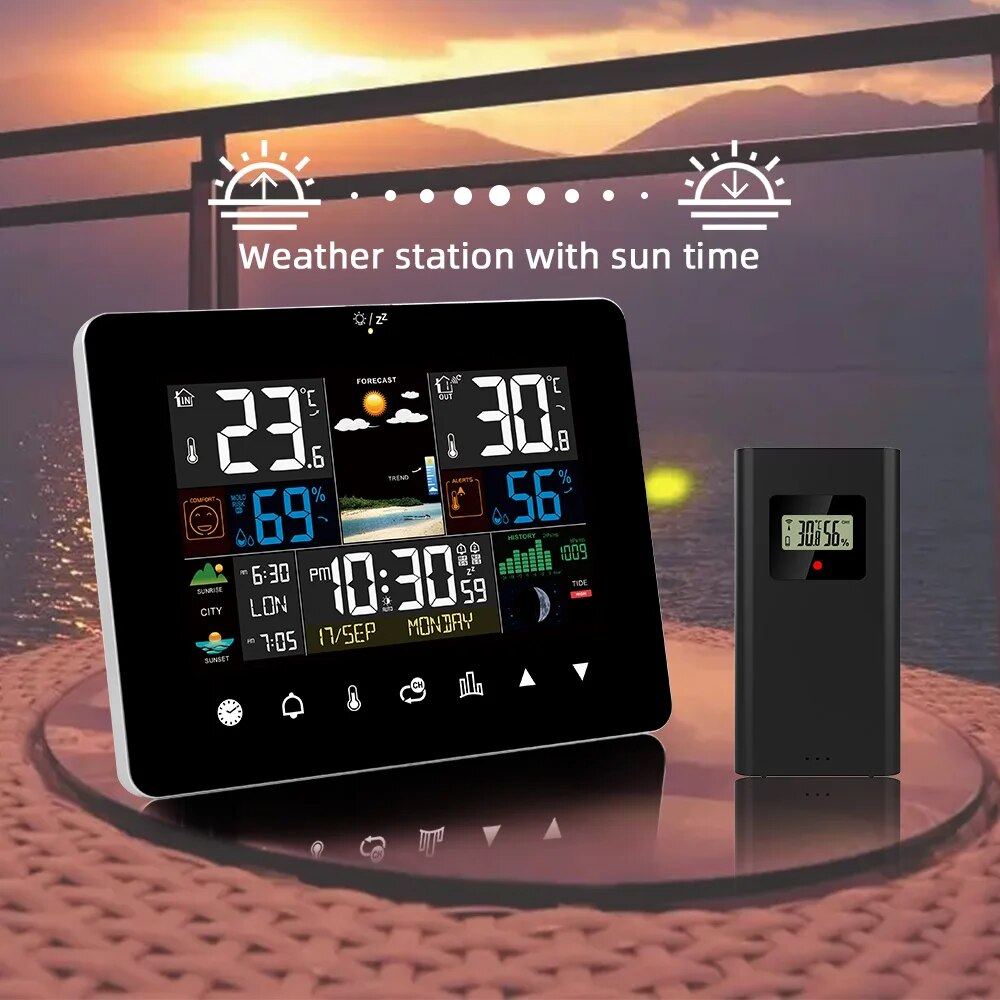 FJ3362G Weather Station Alarm  - Garden Weather Station 评论和价格