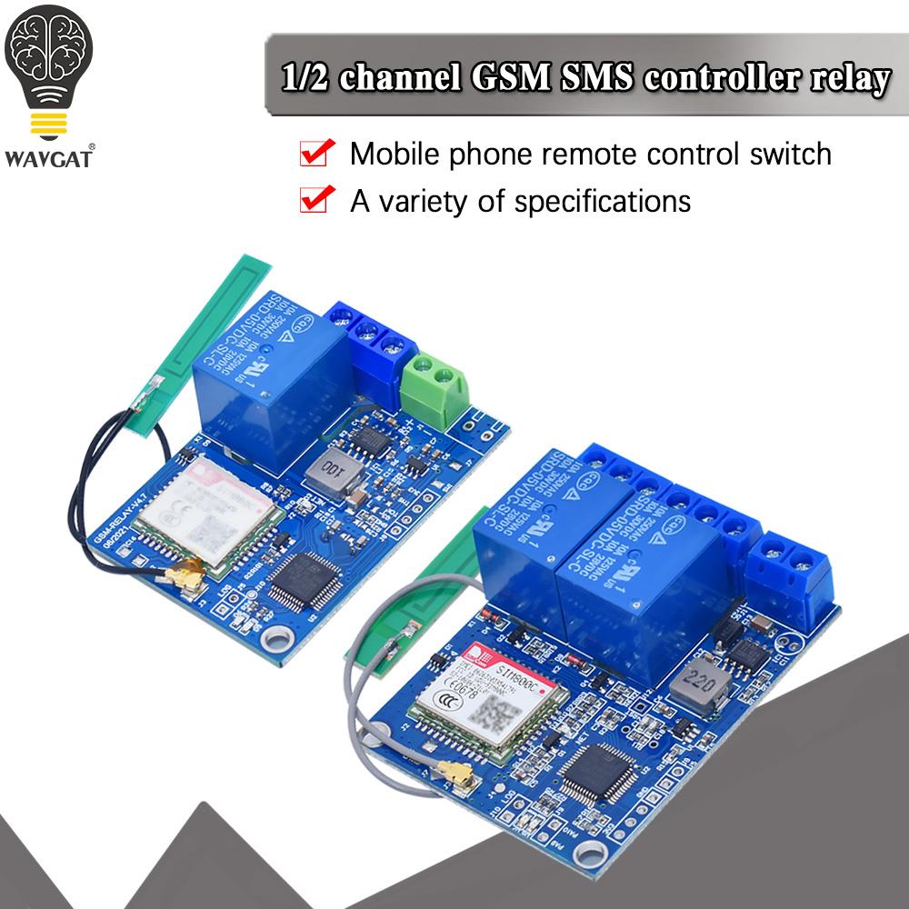 1/2 Channel Relay Module Sms G - Smart Garden Greenhouse 评论和价格