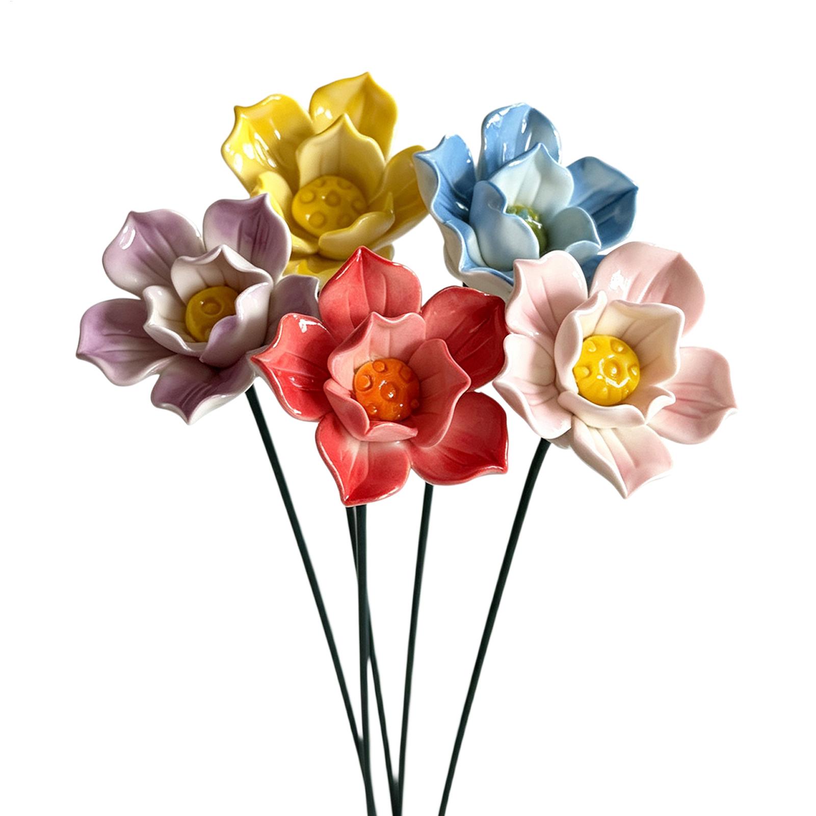 5Pcs Ceramic Bee Bath Bee Wate - Garden Weather Station 评论和价格